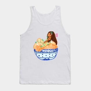 Wonton Soup Dumpling Mermaid Tank Top